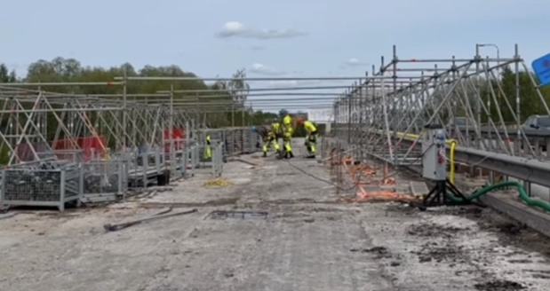 Реконструкція Мосту Дружби в Тарту, Естонія: сміливе підвісне рішення від Layher